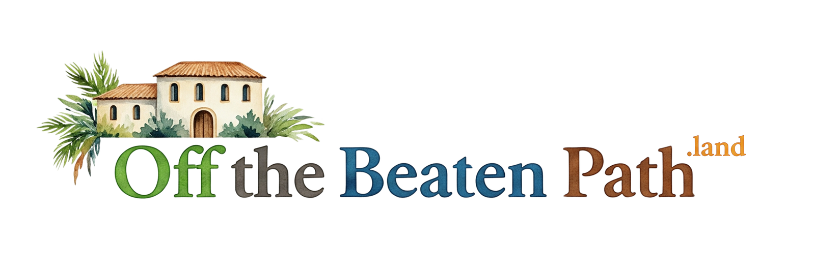 Off The Beaten Path .land Logo